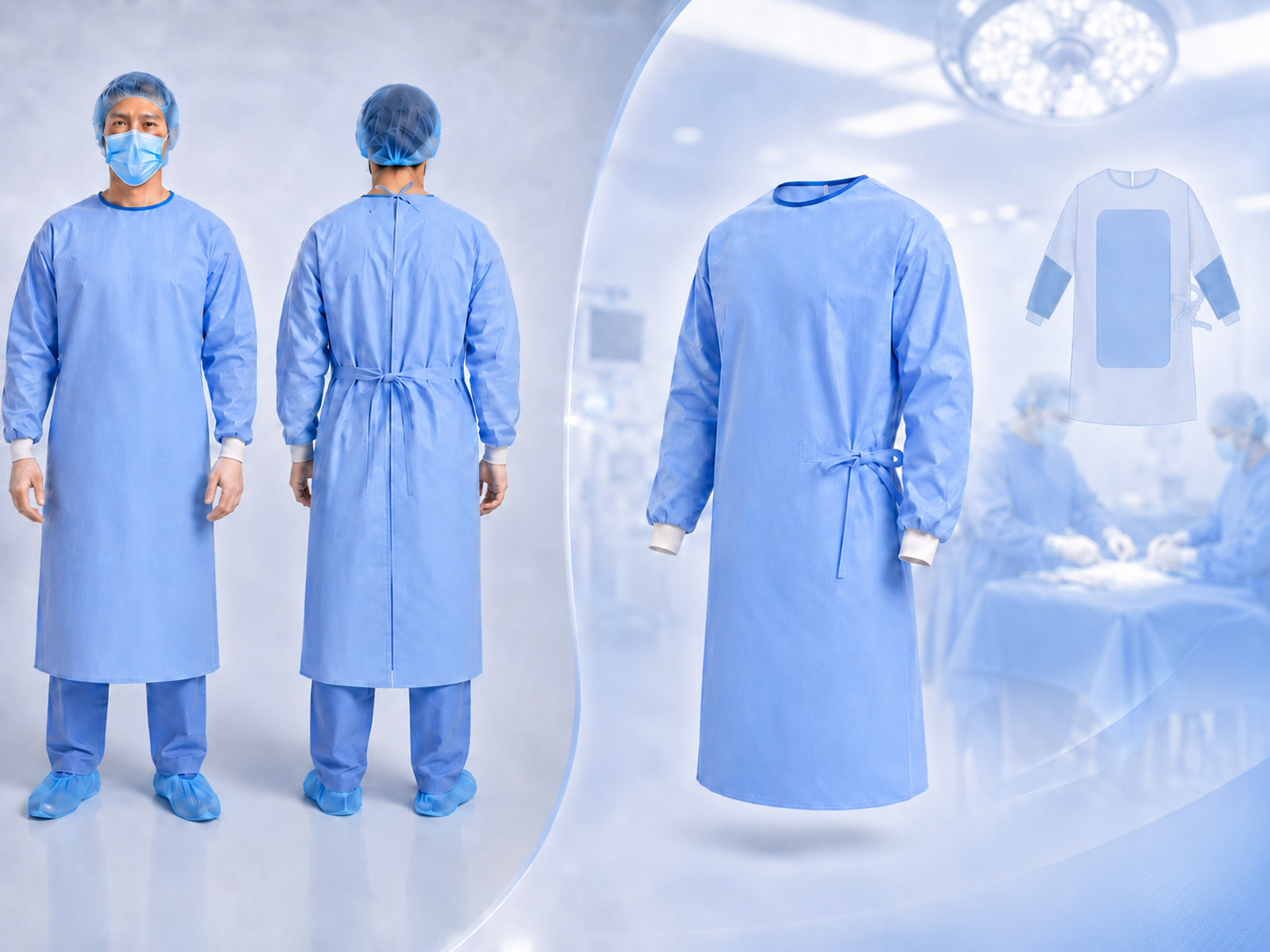 SUBMED Reinforced Gown