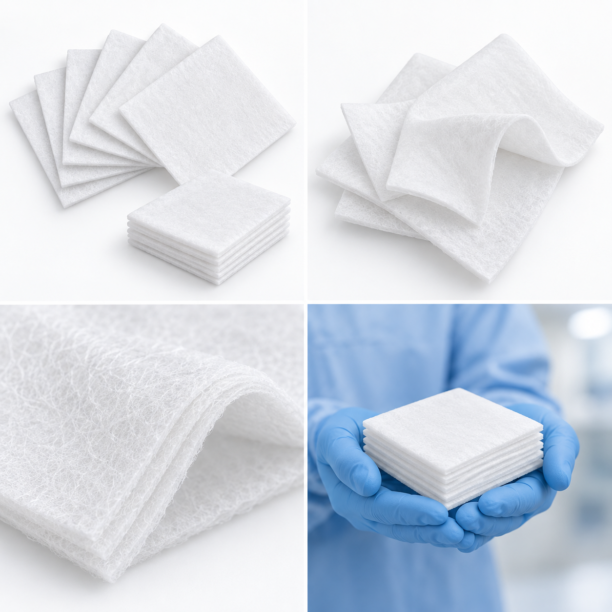 SUBMED Nonwoven Gauze - Non-Sterile Compress Set 3