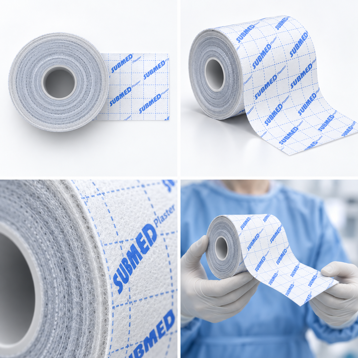 SUBMED FIX Hotmelt Plaster Medical Surgical Tape